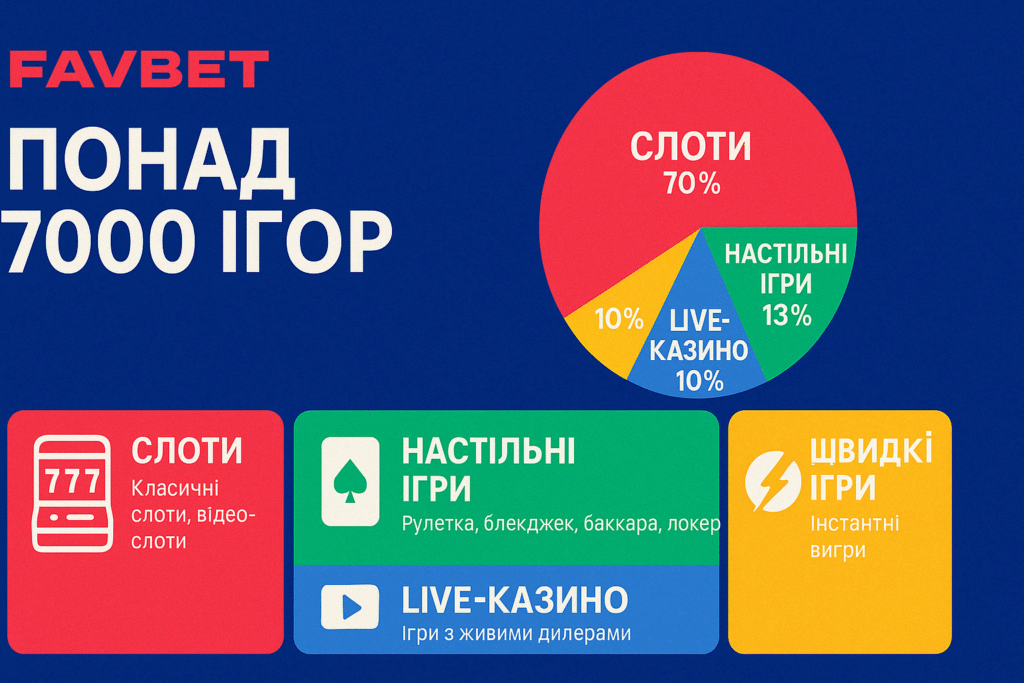інфографіка ігор Фавбет